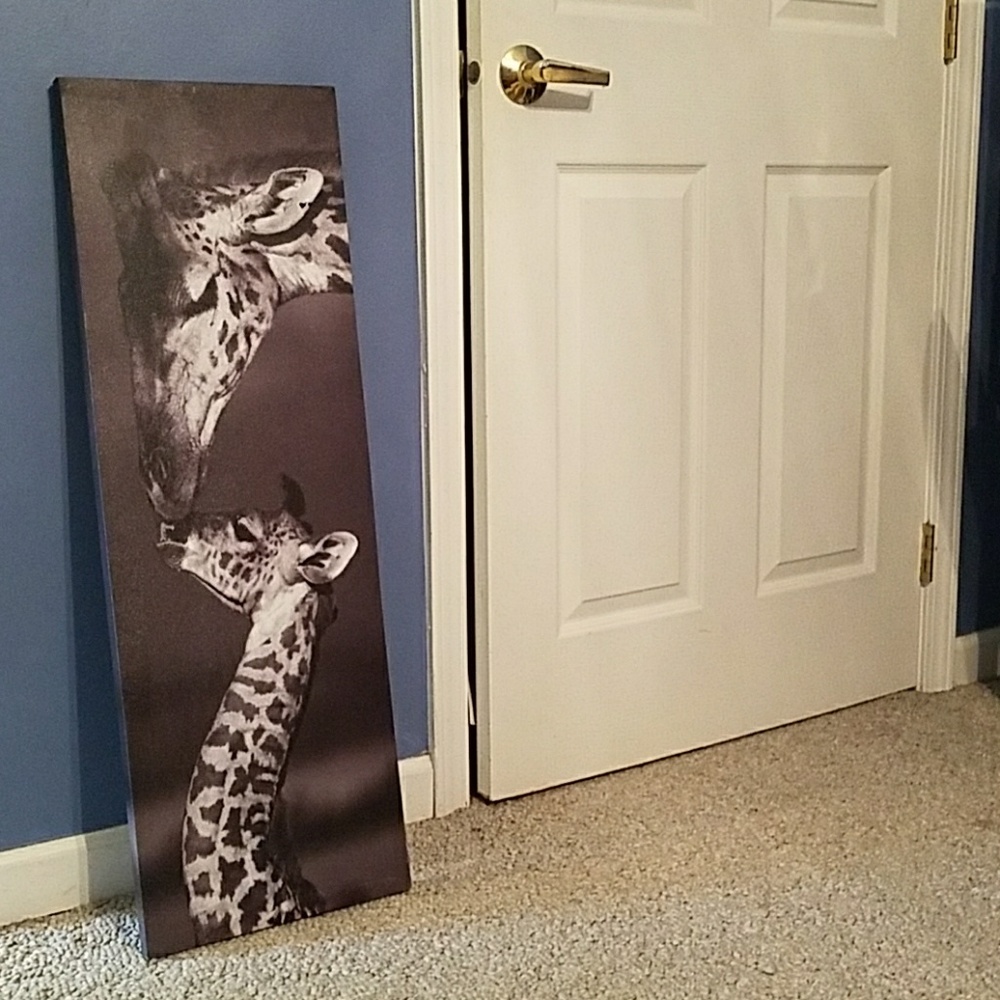 Giraffe Picture. Nursery Decor